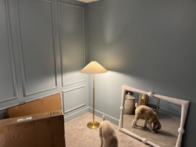 blue nursery project progress photo 1